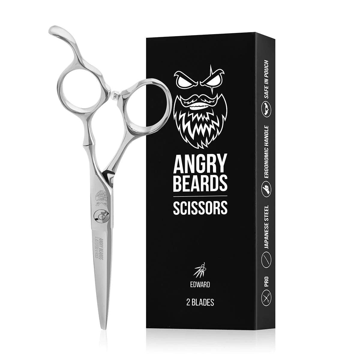 Angry Beards Scissors Edward | Skjeggsaks | Angry Beards | JK SHOP | JK Barber og herre frisør | Lavepriser | Best