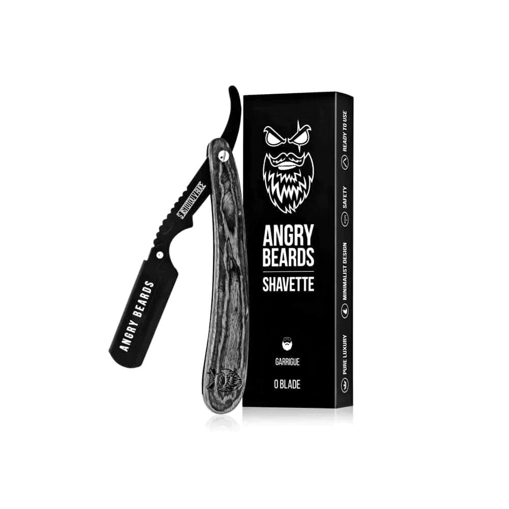 Angry Beards Shavette Garrigue | Barberkniv | Angry Beards | JK SHOP | JK Barber og herre frisør | Lavepriser | Best