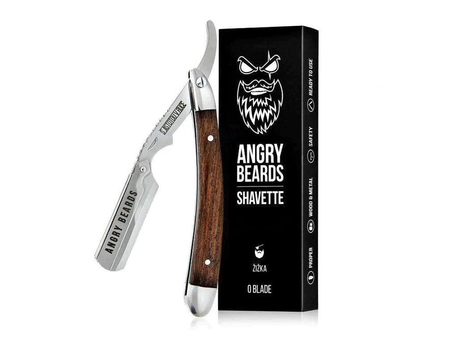 Angry Beards Shavette Zizka | Barberkniv | Angry Beards | JK SHOP | JK Barber og herre frisør | Lavepriser | Best
