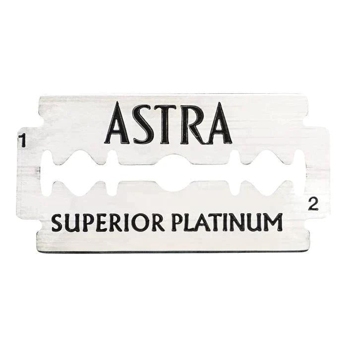 Astra Superior Platinum barberblader 5-pakning | Barberblad | Astra | JK SHOP | JK Barber og herre frisør | Lavepriser | Best