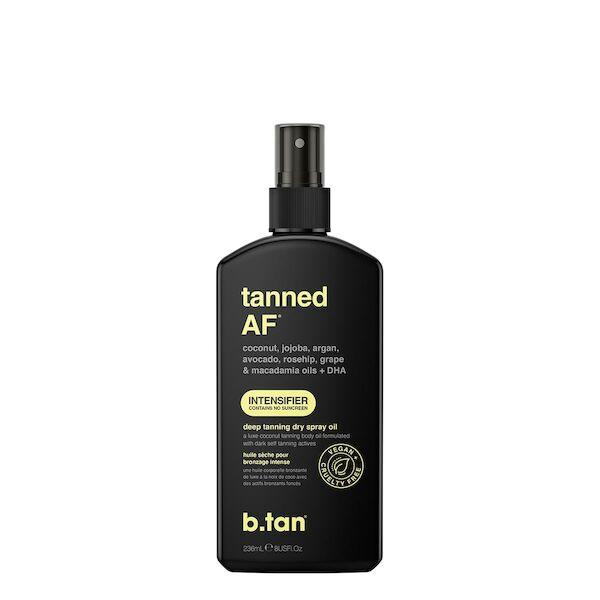 B.tan Tanned AF Intensifier Deep Tanning Dry Spray Oil | Selvbruning | B.tan | JK SHOP | JK Barber og herre frisør | Lavepriser | Best