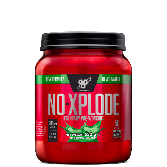 N.O.-Xplode Legendary, 30 & 50 servings, Green Burst, Purple Power &  Red Rush