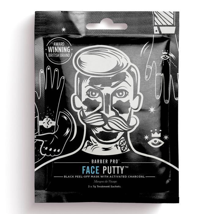 Barber Pro Face Putty Peel-Off Mask 3-pakning | Ansiktsmaske | Barber Pro | JK SHOP | JK Barber og herre frisør | Lavepriser