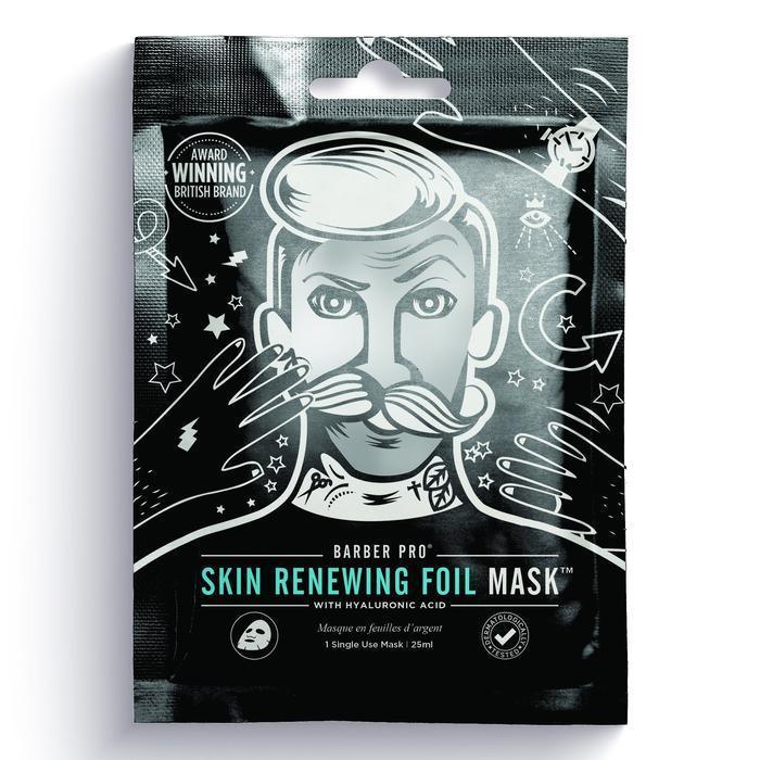 Barber Pro Skin Renewing Foil Mask ansiktsmaske | Ansiktsmaske | Barber Pro | JK SHOP | JK Barber og herre frisør | Lavepriser | Best