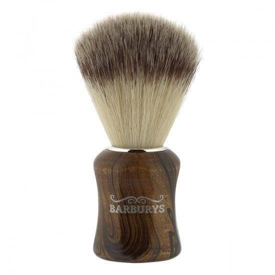 Barburys Grey Shaving Brush Walnut | Barberkost | Barburys | JK SHOP | JK Barber og herre frisør | Lavepriser | Best