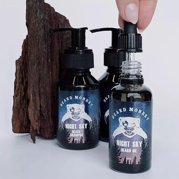 Beard Monkey Beard Oil Night Sky | Skjeggolje | Beard Monkey | JK SHOP | JK Barber og herre frisør | Lavepriser | Best