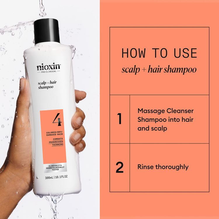 Nioxin System 4 Shampoo 300 ml