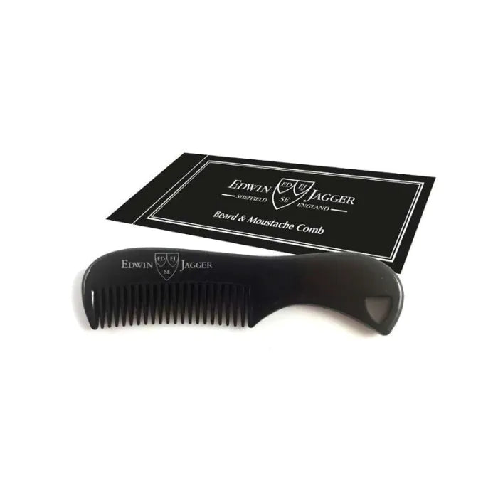 Edwin Jagger Beard & Moustache Comb – Black