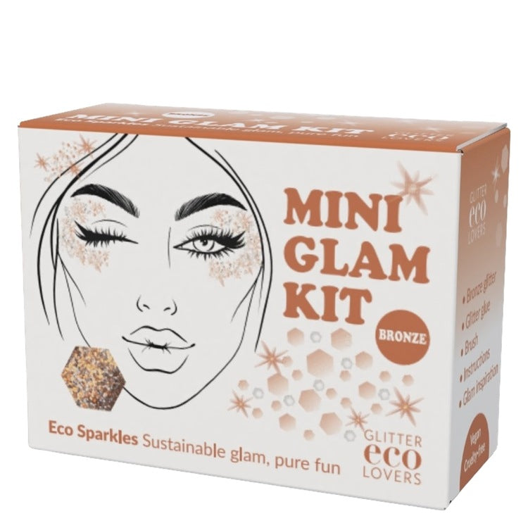 Glitter Eco Lovers Bronze Mini Glam Kit