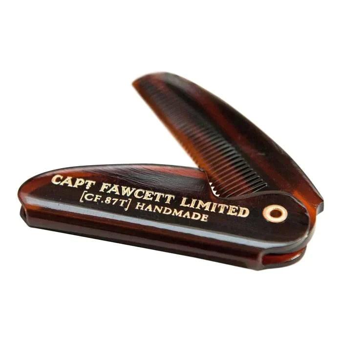 Captain Fawcett's sammenleggbar bartekam / mustasjekam | Bartekam | Captain Fawcett | JK SHOP | JK Barber og herre frisør | Lavepriser | Best