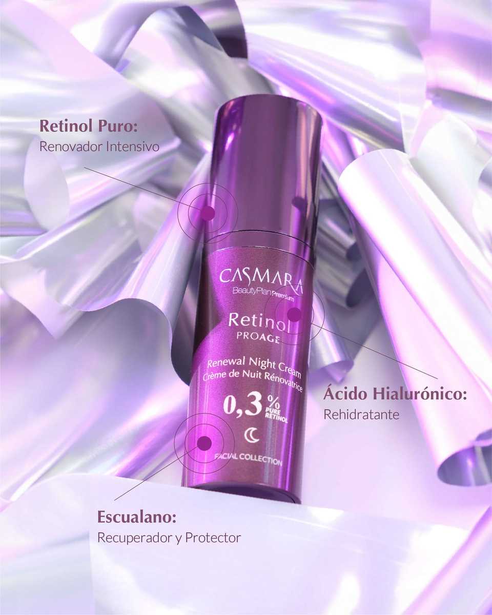 casmara retinol ProAge renewal night cream 0.3% - Fuktighetskrem - JK-Shop
