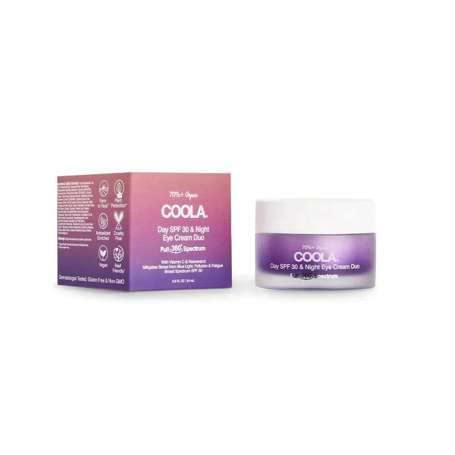 Coola Day & Night Eye Cream Duo SPF 30 | Øyekrem | Coola | JK SHOP | JK Barber og herre frisør | Lavepriser | Best