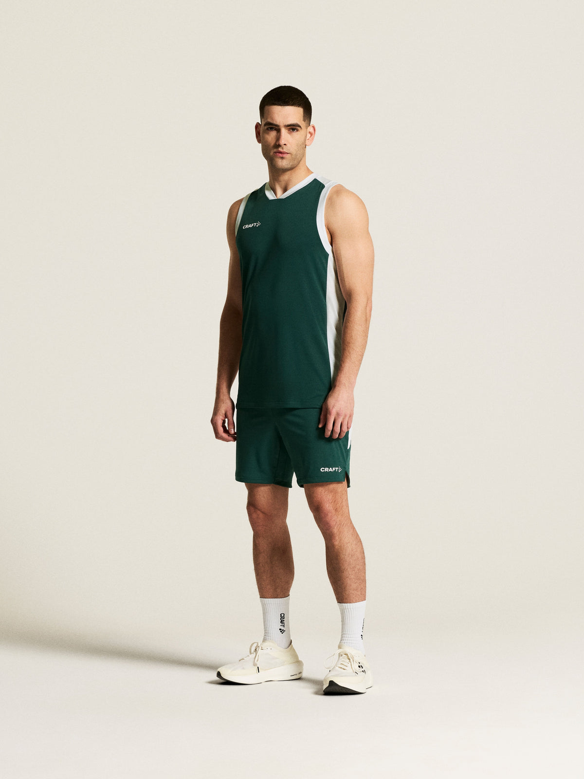 Craft Basket 2.0 Singlet Contrast basketsinglet herre - Singlet - JK-Shop