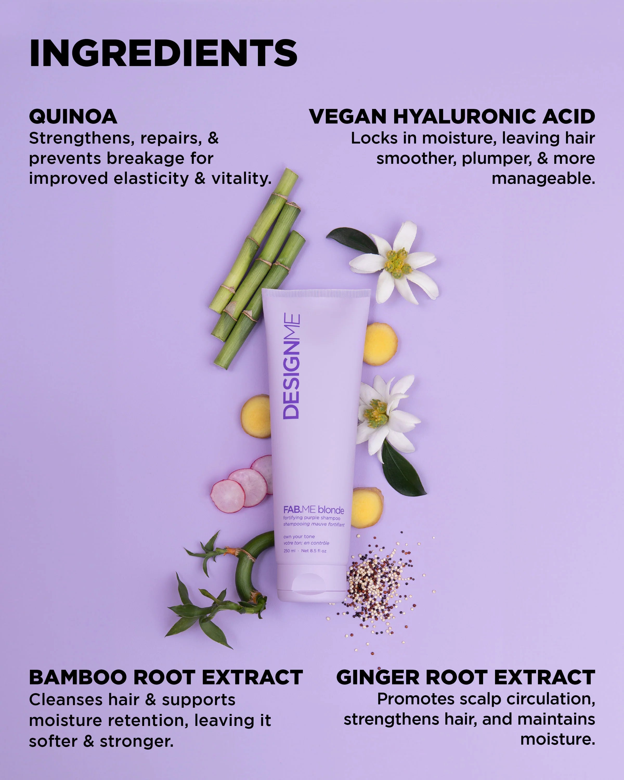 Design.Me - Fab.Me Blonde Sjampo