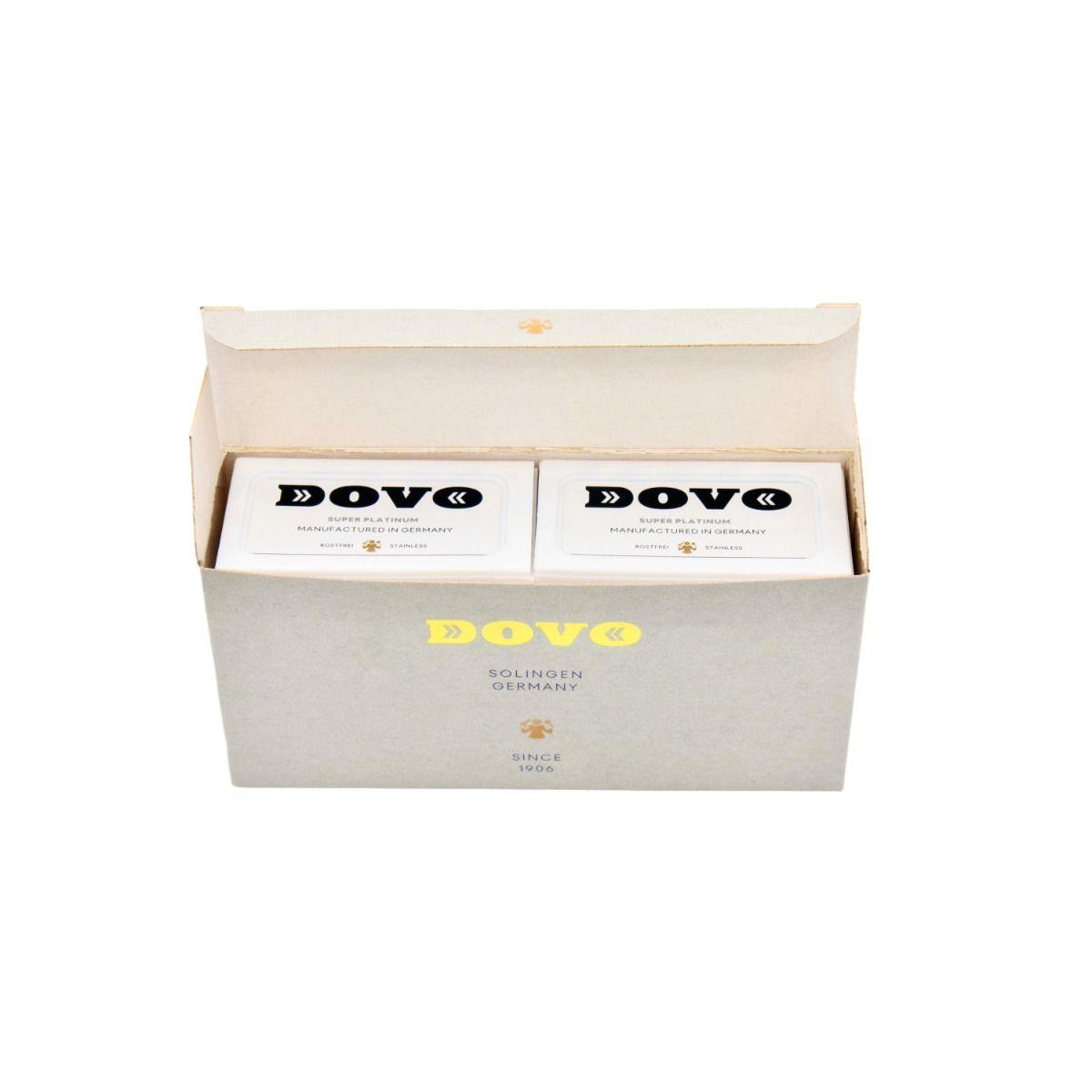 DOVO, Double Edge Blades box 100pcs | Barberblad | Dovo | JK SHOP | JK Barber og herre frisør | Lavepriser | Best