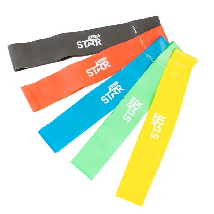 Star Gear Mini Band Gul, Grønn, Blå, Rød & Svart