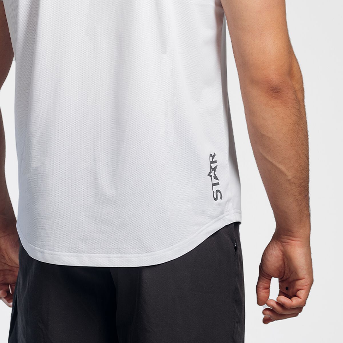 Star Wear Mesh T-skjorte Hvit bilde 3