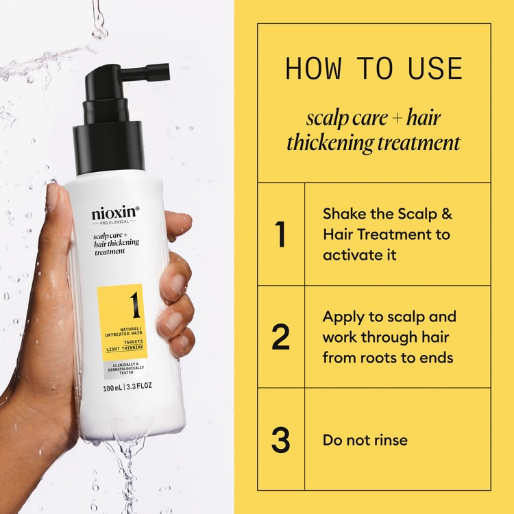 Nioxin System 1 Scalp Treatment 100 ml