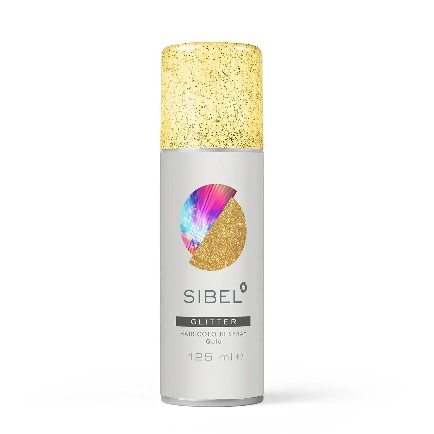 Fargespray Sibel Glitter Gull 125ml | Fargespray | Sibel | JK SHOP | JK Barber og herre frisør | Lavepriser | Best