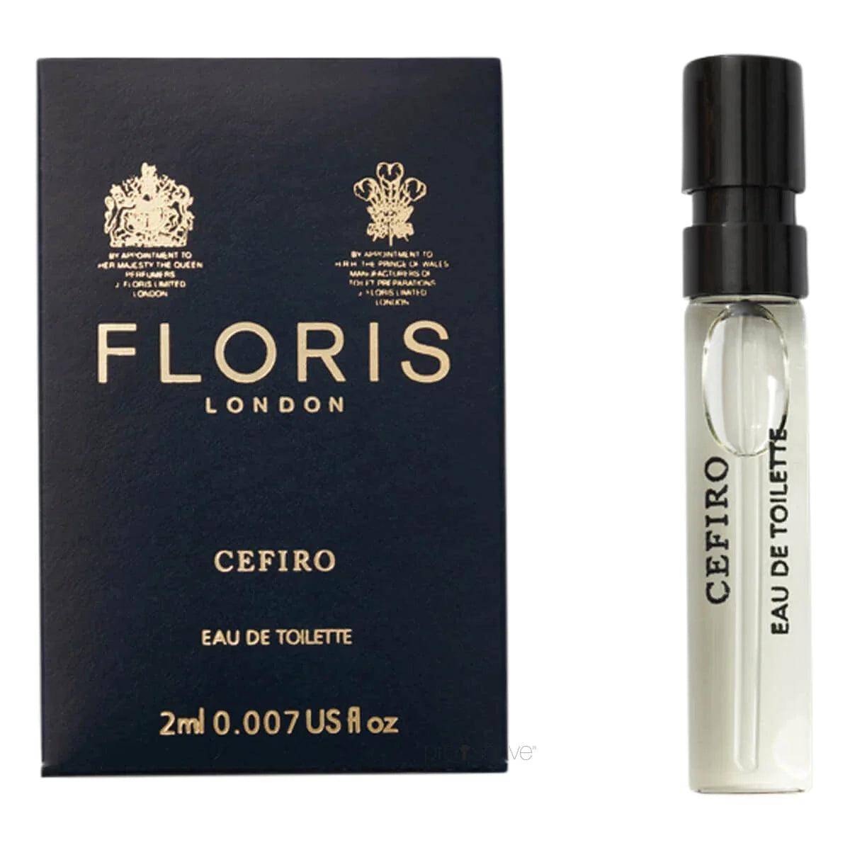 Floris Cefiro, Eau de Toilette, 2 ml | Parfyme | Floris London | JK SHOP | JK Barber og herre frisør | Lavepriser | Best