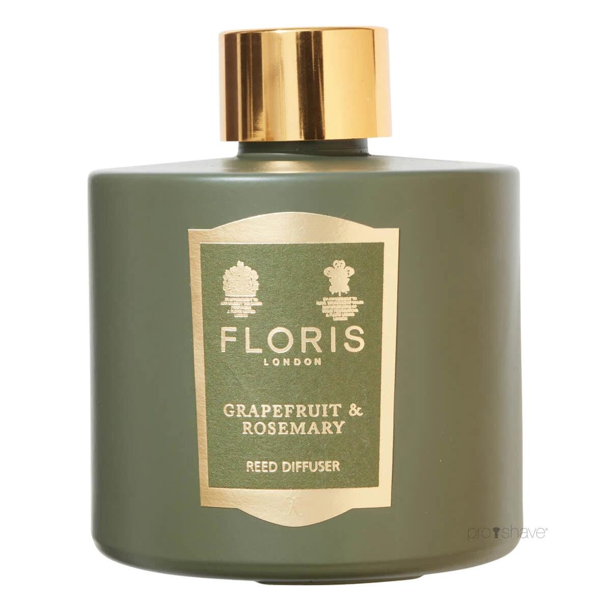 Floris Grapefrugt & Rosmarin Diffuser, 200 ml. | Duftpinner | Floris London | JK SHOP | JK Barber og herre frisør | Lavepriser | Best