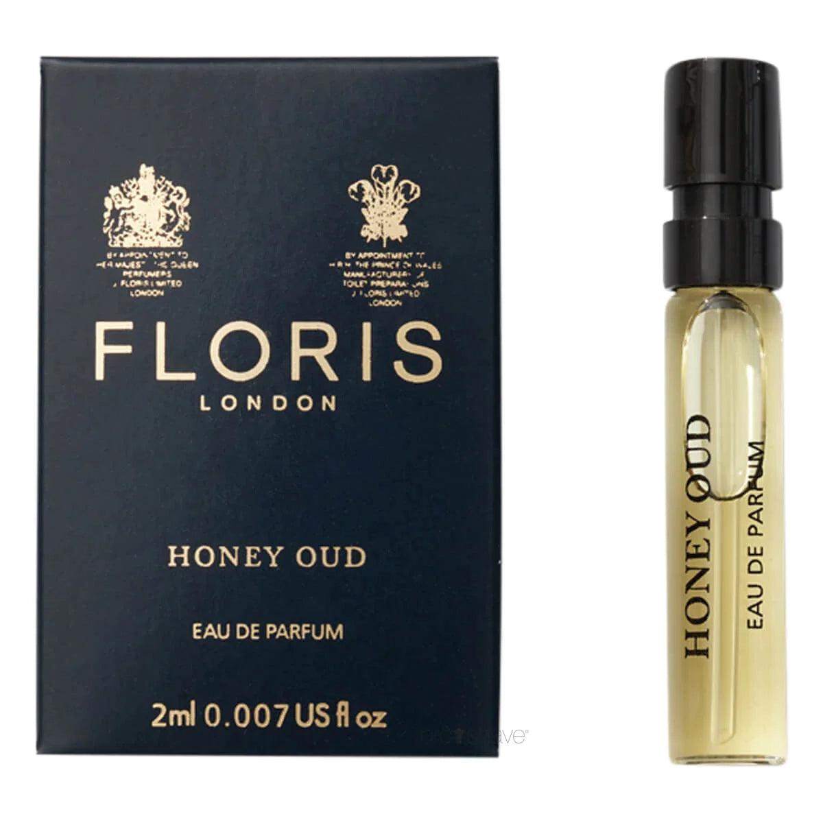 Floris Honey Oud, Eau de Parfum, 2 ml | Parfyme | Floris London | JK SHOP | JK Barber og herre frisør | Lavepriser | Best