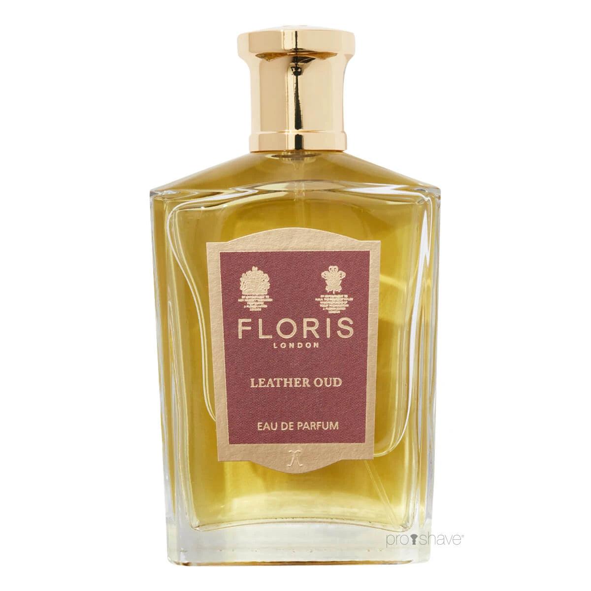 Floris Leather Oud, Eau de Parfum, 100 ml | Parfyme | Floris London | JK SHOP | JK Barber og herre frisør | Lavepriser | Best