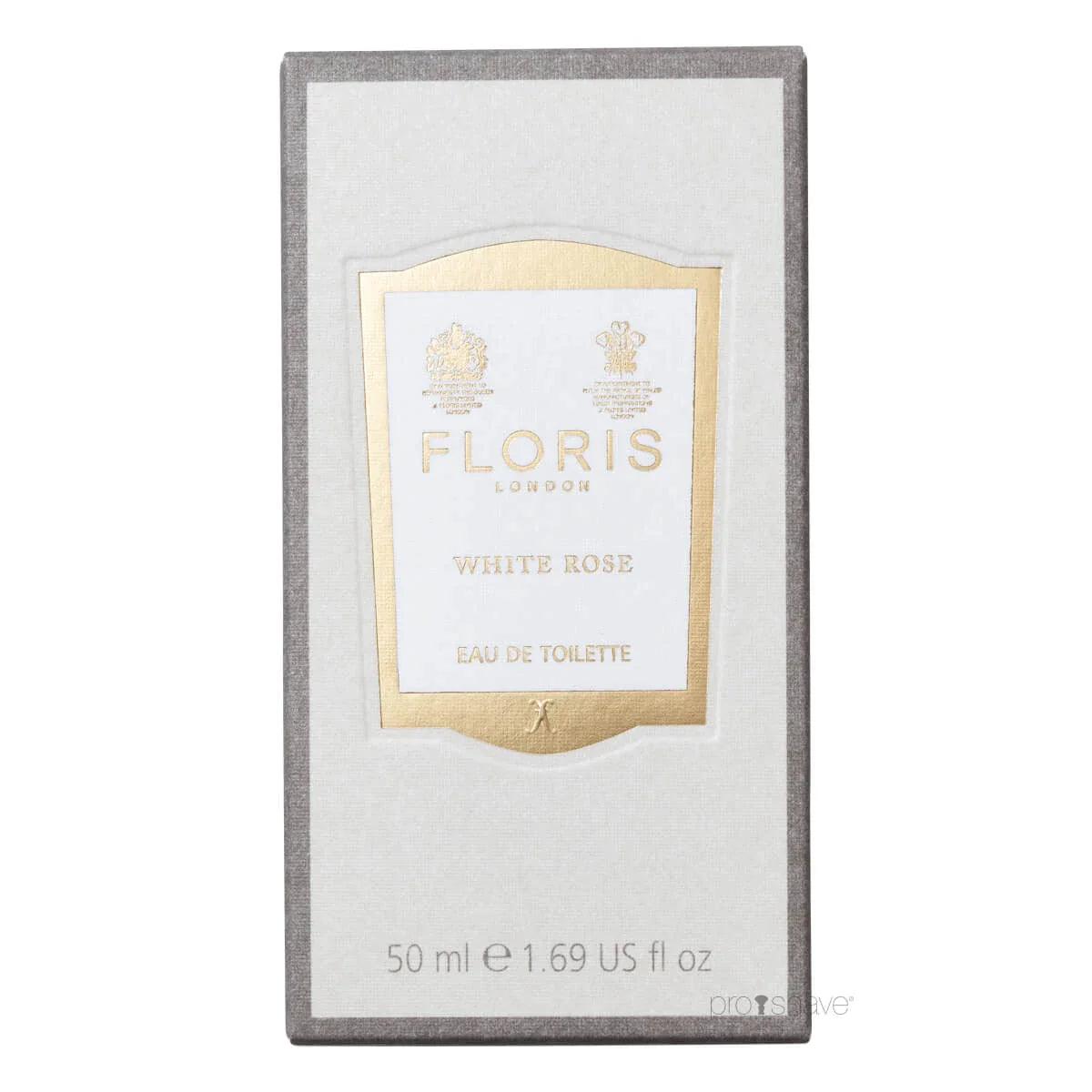 Floris White Rose, Eau de Toilette, 50 ml | Parfyme | Floris London | JK SHOP | JK Barber og herre frisør | Lavepriser | Best