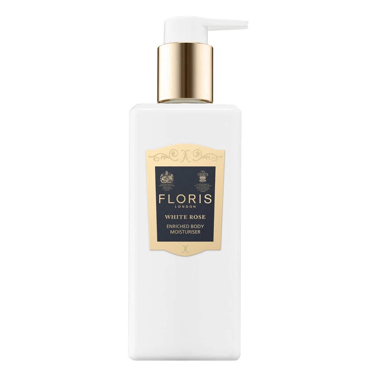 Floris White Rose, Enriched Body Moisturiser | Body Lotion | Floris London | JK SHOP | JK Barber og herre frisør | Lavepriser | Best