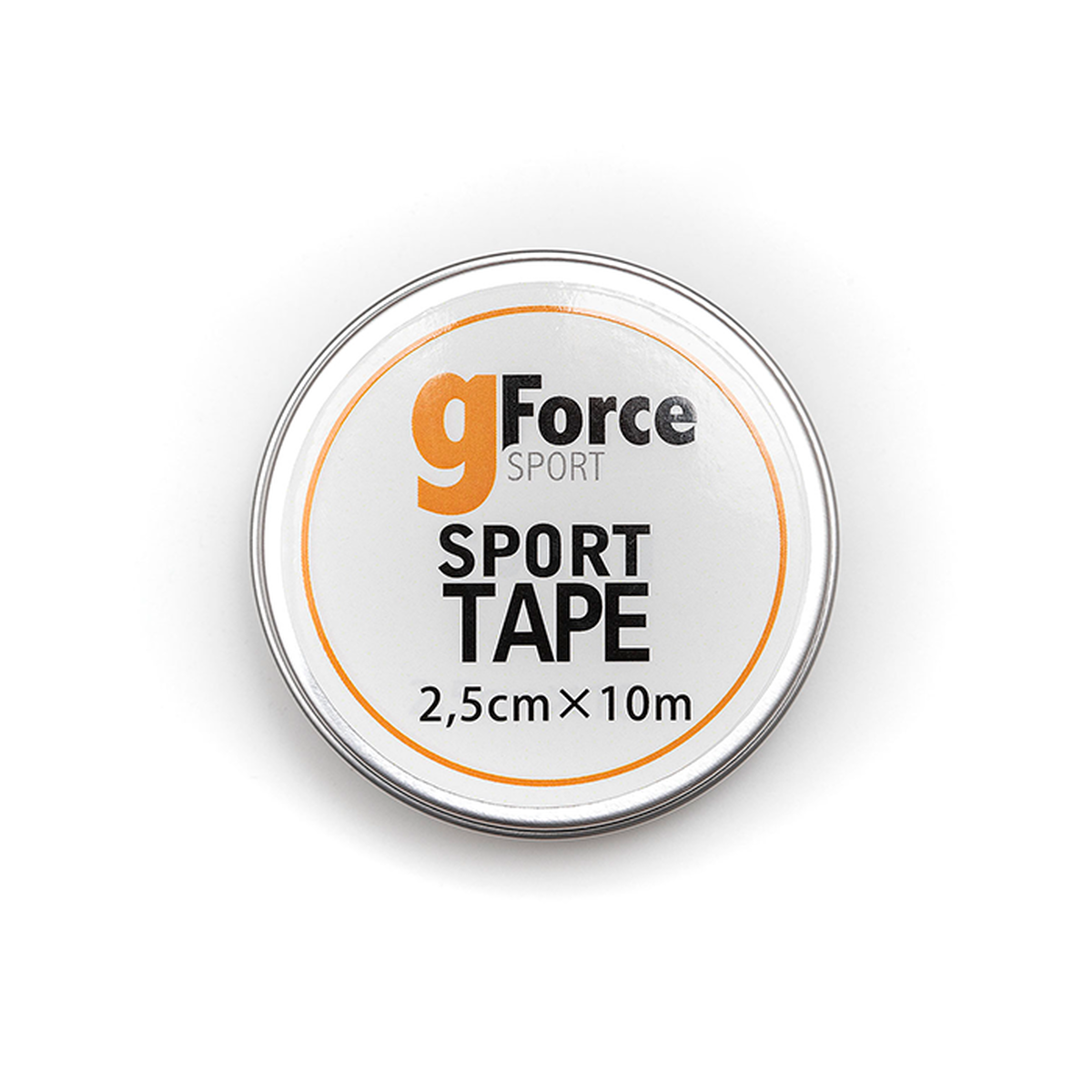 gForce Sport Tape 25 mm x 10 m fingertape sett fra siden