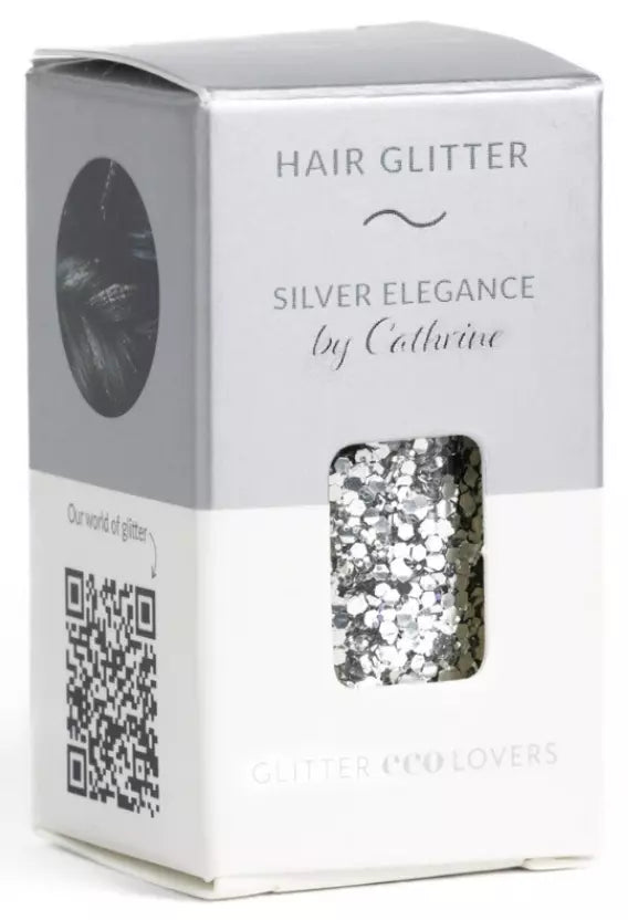 Glitter Eco Silver Partyglitter 15 ml