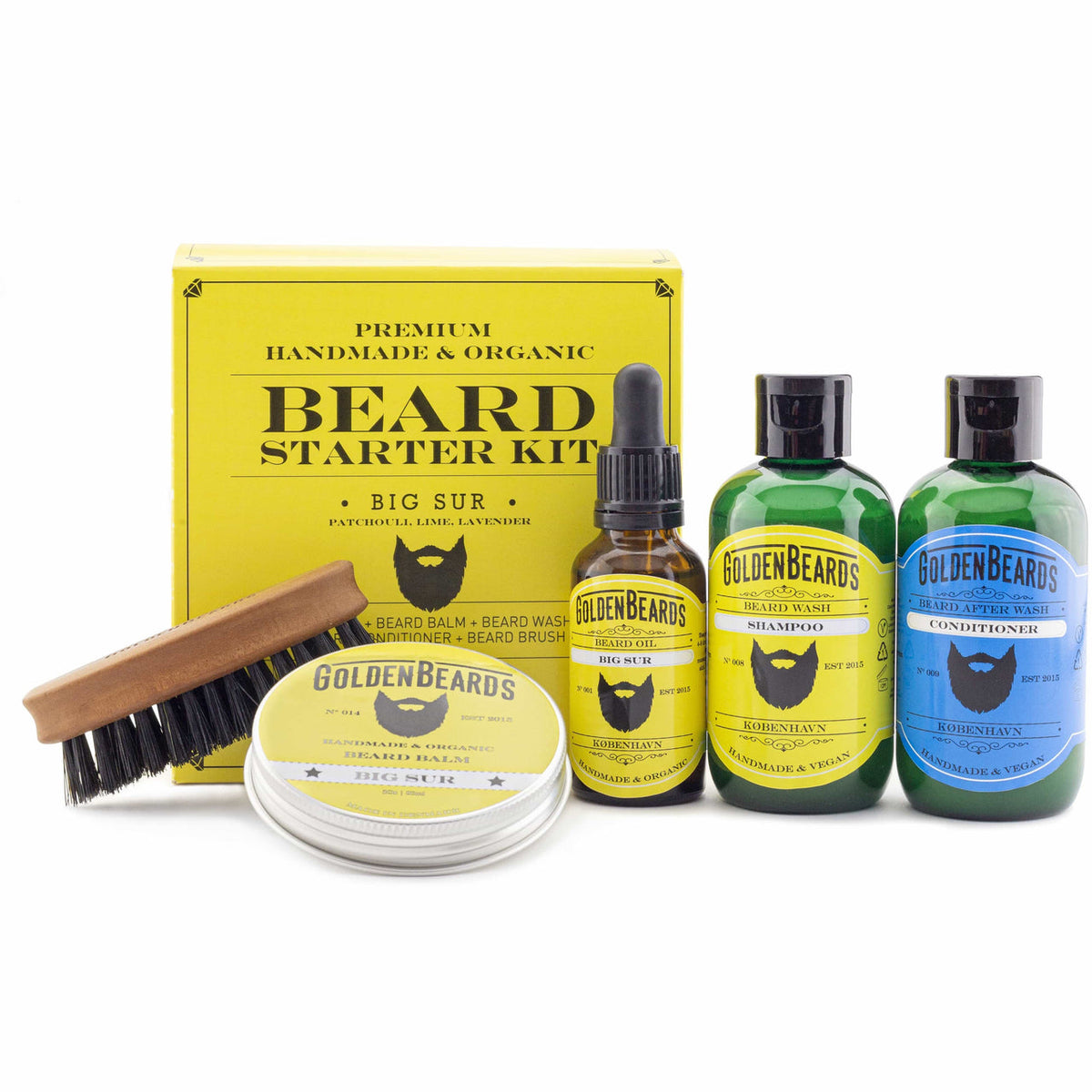 Golden Beards Starter Skjeggesett Big Sur