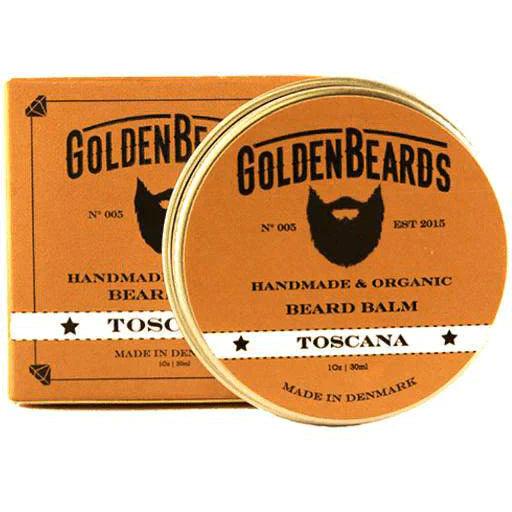 Golden Beards Toscana Organic Beard Balm | Skjeggbalm | Golden Beards | JK SHOP | JK Barber og herre frisør | Lavepriser