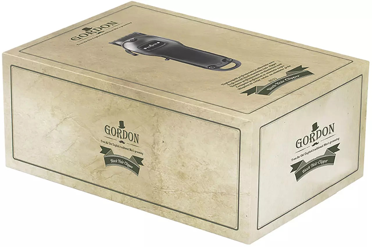 Gordon Professional Cordless Black Aluminium Hair Clipper