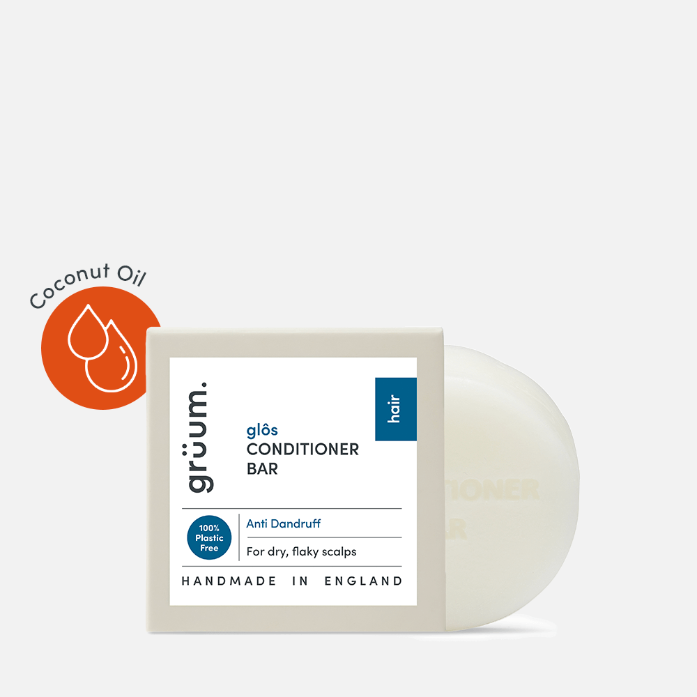 grüum glôs Zero Plastic Conditioner Bar - Anti-Dandruff-Gruum-Balsam-JKSHOP