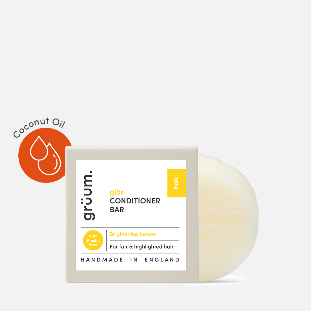 grüum glôs Zero Plastic Conditioner Bar - Brightening-Gruum-Balsam-JKSHOP