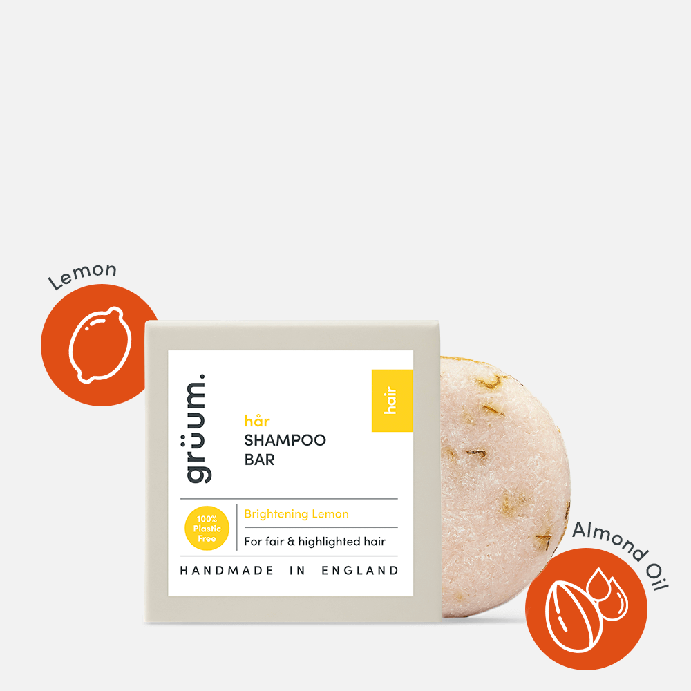 grüum hår Zero Plastic Shampoo Bar - Brightening-Gruum-Sjampo-JKSHOP