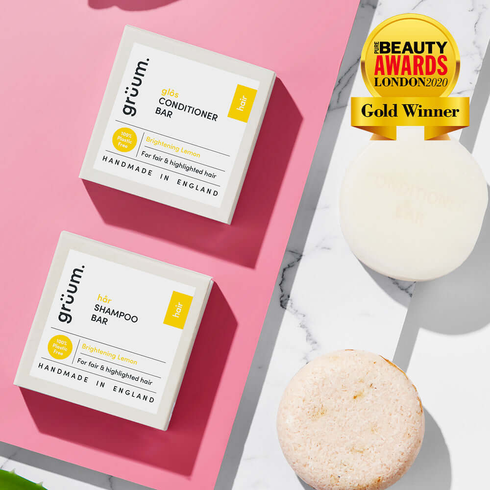 grüum hår Zero Plastic Shampoo Bar - Brightening-Gruum-Sjampo-JKSHOP