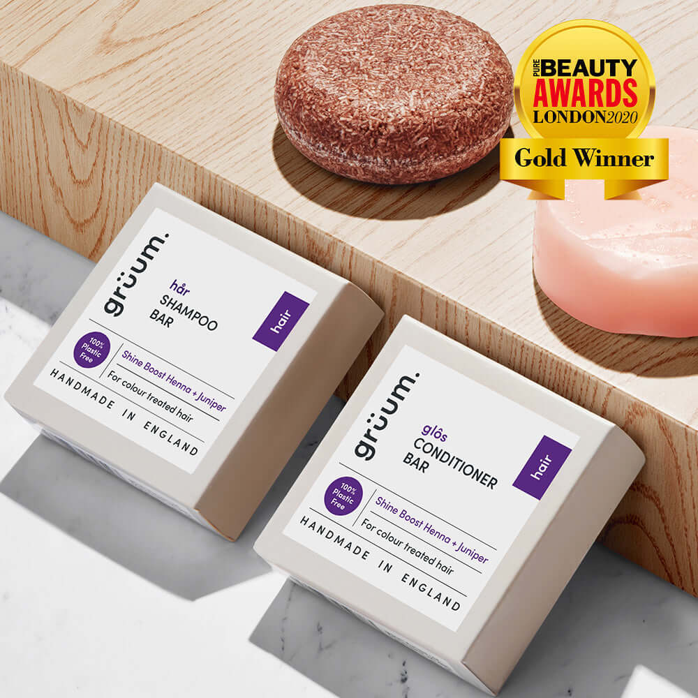 grüum hår Zero Plastic Shampoo Bar - Shine Boost-Gruum-Sjampo-JKSHOP