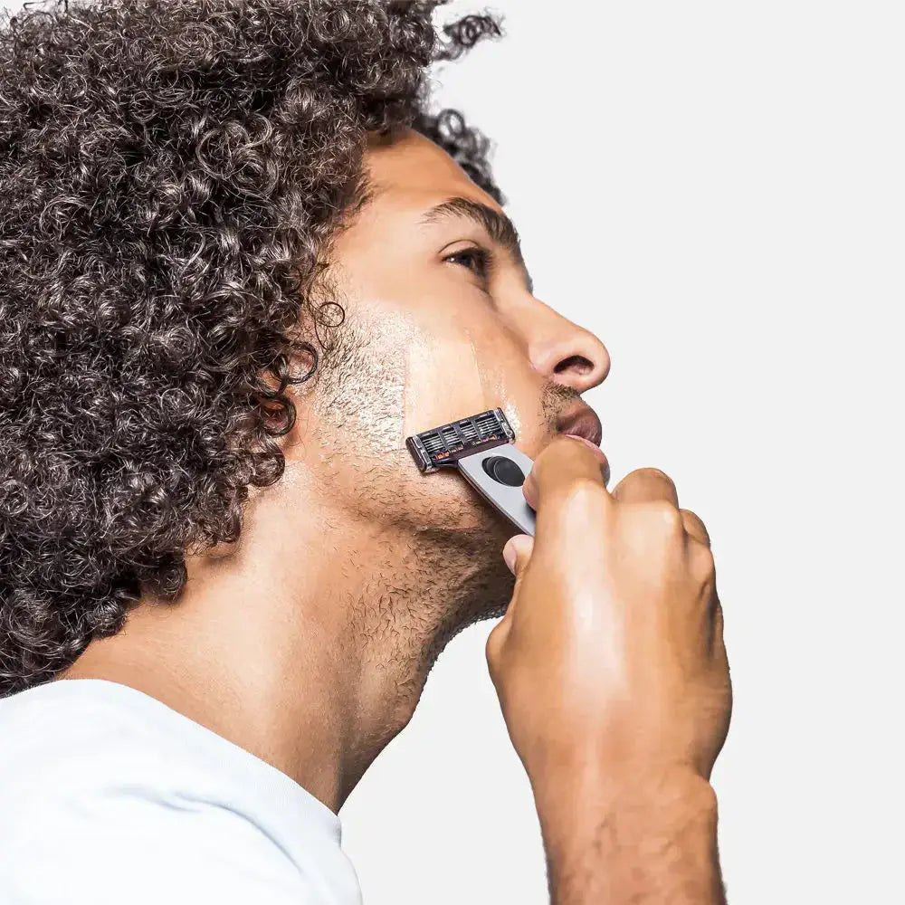 grüum når Zero Plastic Shave Bar - Aloe Vera-Barbersåpe-JKSHOP