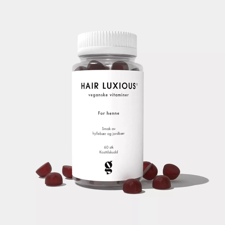 Hair Luxious for Henne Gummies | Vitaminer og kosttilskudd | Hair Luxious | JK SHOP | JK Barber og herre frisør | Lavepriser