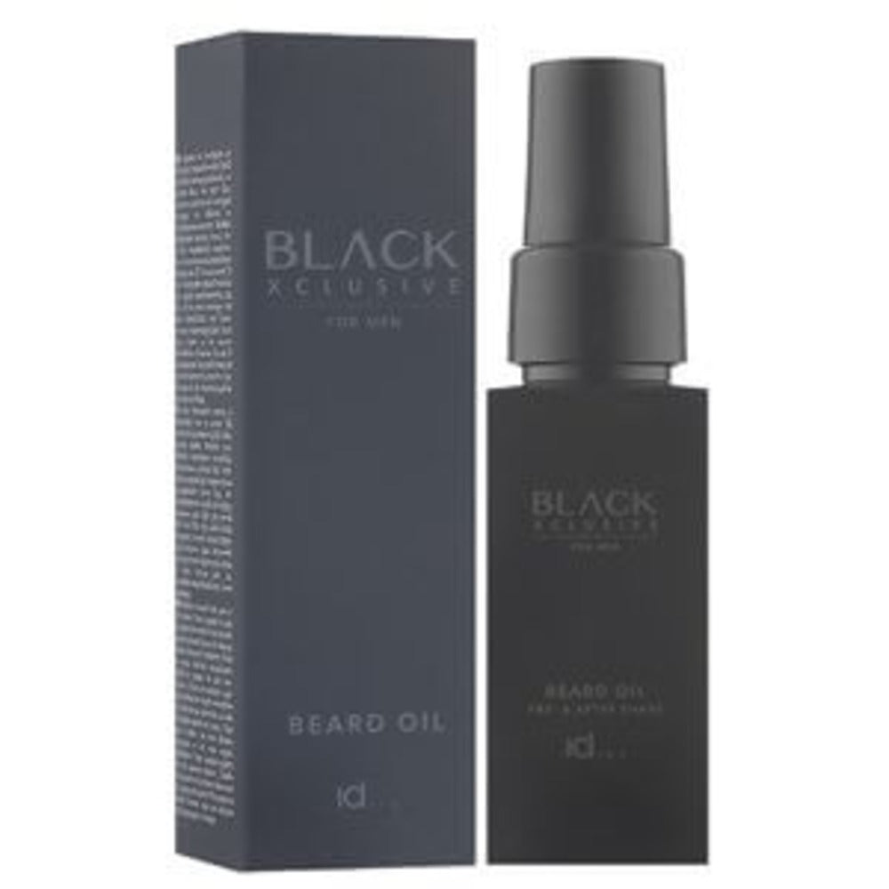 idHAIR BLACK XCLS BEARD OIL-Skjeggolje-JKSHOP