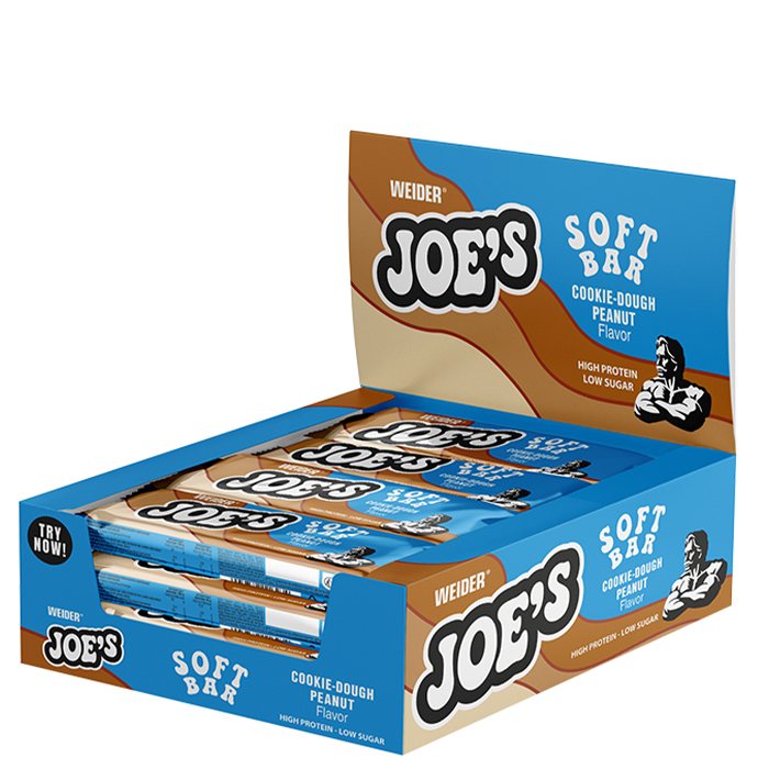 12 x Weider JOE's Soft Bar 45–50 g