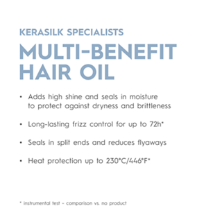 Kerasilk Specialists, Multi-Benefit Hair Oil | Hårolje | Kerasilk | JK SHOP | JK Barber og herre frisør | Lavepriser | Best