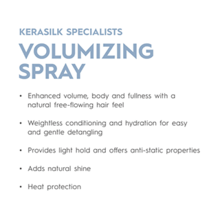 Kerasilk Specialists, Volumizing Spray Ultra-Lightweight | Stylingspray | Kerasilk | JK SHOP | JK Barber og herre frisør | Lavepriser | Best