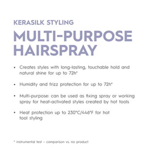 Kerasilk Styling, Multi-Purpose Hairspray | Hårspray | Kerasilk | JK SHOP | JK Barber og herre frisør | Lavepriser | Best