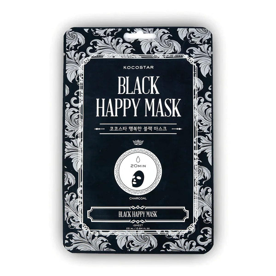 Kocostar Black Happy Mask | Ansiktsmaske | Kocostar | JK SHOP | JK Barber og herre frisør | Lavepriser | Best