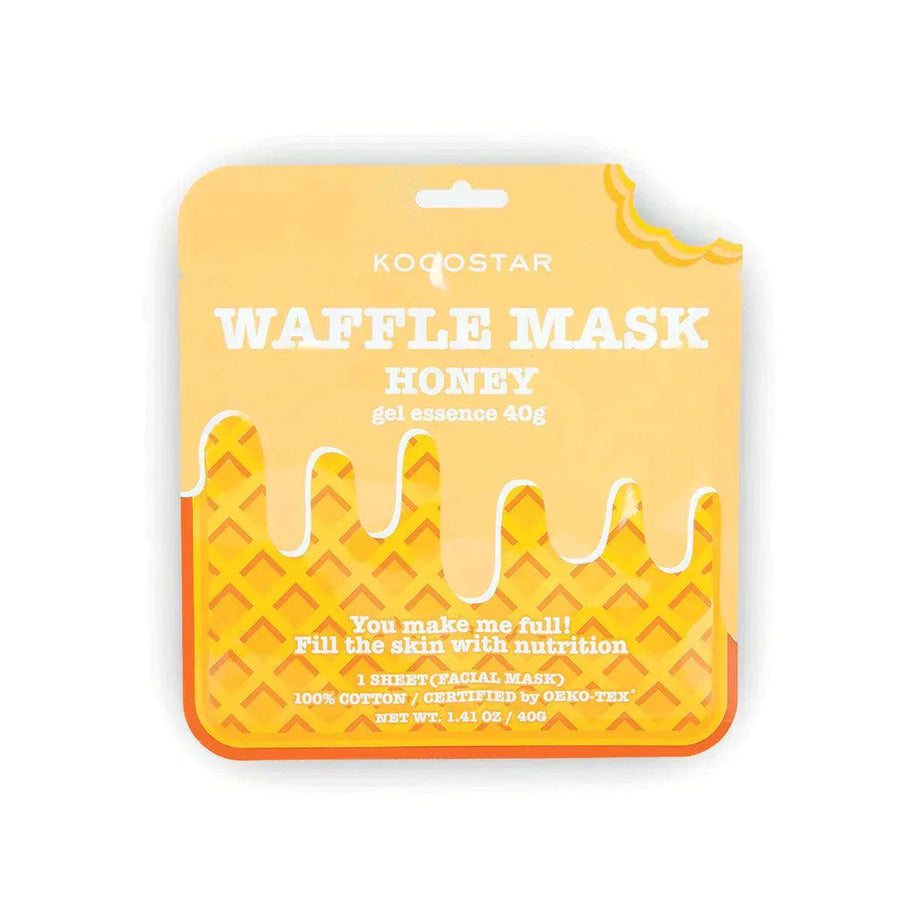 Kocostar Waffle Mask Honey | Ansiktsmaske | Kocostar | JK SHOP | JK Barber og herre frisør | Lavepriser