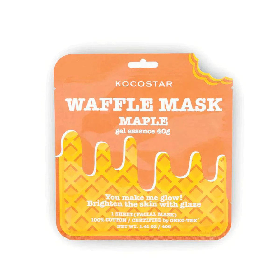 Kocostar Waffle Mask Maple | Ansiktsmaske | Kocostar | JK SHOP | JK Barber og herre frisør | Lavepriser | Best