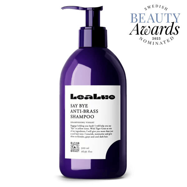 LeaLuo, Say Bye Anti-Brass Violet Shampoo | Sjampo | LeaLuo | JK SHOP | JK Barber og herre frisør | Lavepriser | Best